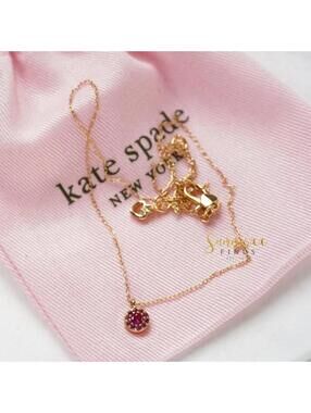 Kate Spade Something Sparkly Pave Pendant Necklace